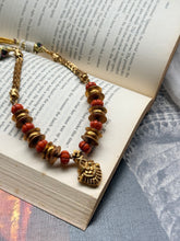 Load image into Gallery viewer, Kundan necklace in silver 925 and gold polish
