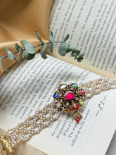 Load image into Gallery viewer, Statement navratna pearl choker
