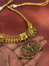 Load image into Gallery viewer, One of a kind statement necklace in silver 925
