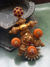 Load image into Gallery viewer, Vintage statement Nagru pendant
