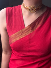 Load image into Gallery viewer, One of a kind statement silver kundan choker
