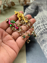 Load image into Gallery viewer, Gold polish silver 925 earrings
