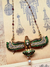 Load image into Gallery viewer, One of a kind statement pannchi pendant necklace
