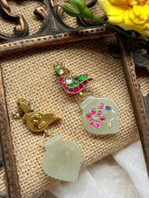 Load image into Gallery viewer, One of a kind inlay work earrings 10
