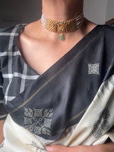 Load image into Gallery viewer, One of a kind silver pearl choker
