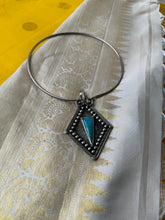 Load image into Gallery viewer, One of a kind contemporary silver necklace
