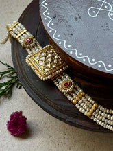 Load image into Gallery viewer, One of a kind silver pearl choker
