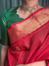 Load image into Gallery viewer, One of a kind statement handpainted Srinath ji necklace and earrings set
