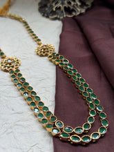 Load image into Gallery viewer, Statement double layer necklace
