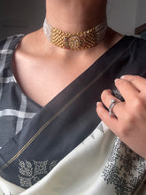 Load image into Gallery viewer, One of a kind silver pearl choker
