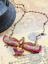 Load image into Gallery viewer, One of a kind statement pannchi pendant necklace
