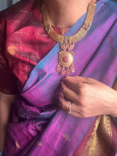 Load image into Gallery viewer, One of a kind gold polish kundan work statement necklace
