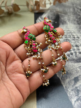 Load image into Gallery viewer, Gold polish silver 925 earrings
