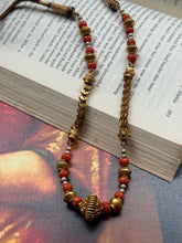Load image into Gallery viewer, Kundan necklace in silver 925 and gold polish
