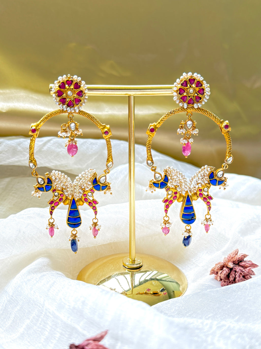Nosering statement earrings
