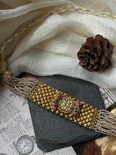 Load image into Gallery viewer, One of a kind silver pearl choker
