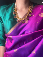 Load image into Gallery viewer, Statement vintage style necklace set in silver 925 &amp; gold polish
