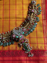 Load image into Gallery viewer, One of a kind statement kundan choker necklace
