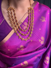 Load image into Gallery viewer, Vintage style statement silver necklace
