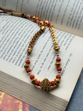 Load image into Gallery viewer, Kundan necklace in silver 925 and gold polish
