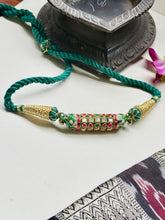 Load image into Gallery viewer, Meenakari Kundan choker with thread work
