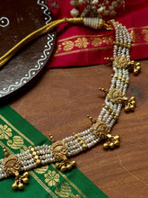 Load image into Gallery viewer, One of a kind silver pearl choker
