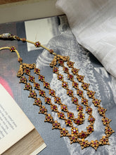 Load image into Gallery viewer, Vintage style statement silver necklace
