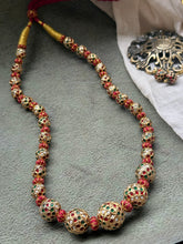 Load image into Gallery viewer, Silver 925 gold polish necklace set
