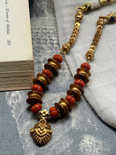 Load image into Gallery viewer, Kundan necklace in silver 925 and gold polish
