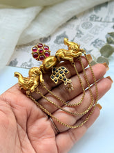 Load image into Gallery viewer, One of a kind silver 925 gold polish pendant
