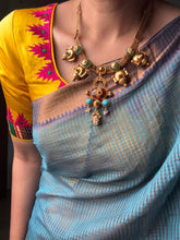 Load image into Gallery viewer, Statement vintage onyx necklace
