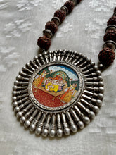 Load image into Gallery viewer, Statement Rudraksh neckpiece
