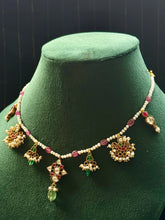 Load image into Gallery viewer, One of a kind kundan necklace with pearls
