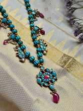 Load image into Gallery viewer, One of a kind statement feroza necklace(MADE ON ORDER)
