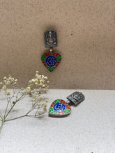 Load image into Gallery viewer, Meenakari Ganesha earrings
