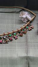 Load image into Gallery viewer, One of a kind parrot dangler choker
