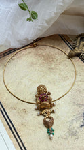 Load image into Gallery viewer, Statement vintage style hasli necklace
