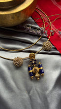Load image into Gallery viewer, Vintage lapis lazuli double layer hasli
