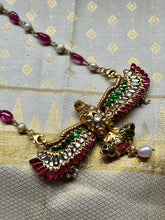 Load image into Gallery viewer, One of a kind pannchi pendant necklace
