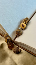 Load image into Gallery viewer, Vintage inspired (925 silver) earrings in gold polish
