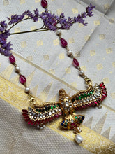 Load image into Gallery viewer, One of a kind pannchi pendant necklace
