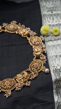 Load image into Gallery viewer, One of a kind gold polish statement necklace
