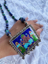 Load image into Gallery viewer, Meena Work Ganesha Necklace
